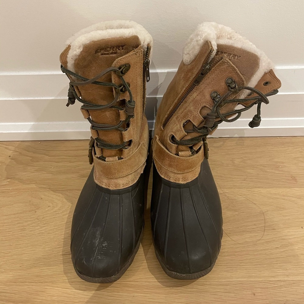SPERRY Shearling Snow Winter Boots